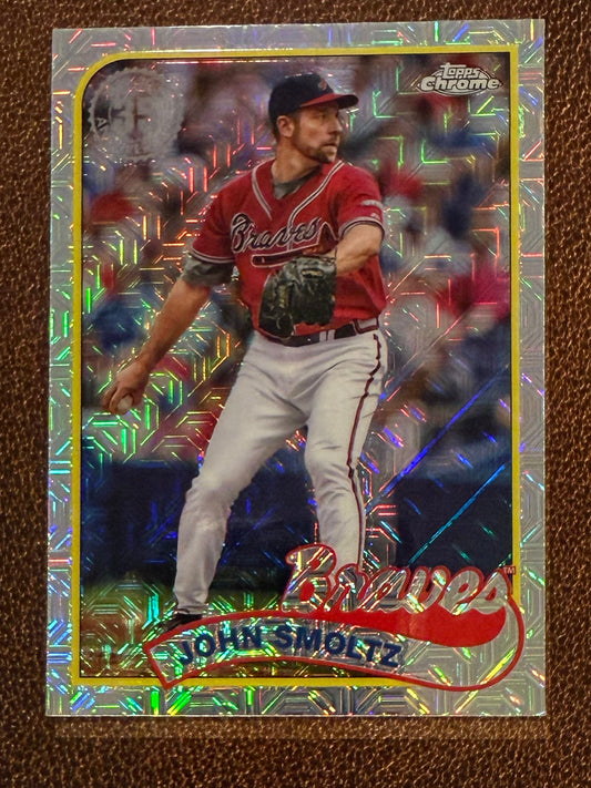 John Smoltz - 2024 Topps Update - Silver Pack Mojo Refractor - Braves