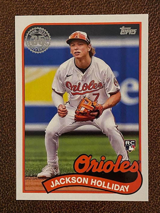 Jackson Holliday - 2024 Topps Update - 1989 Insert - Orioles