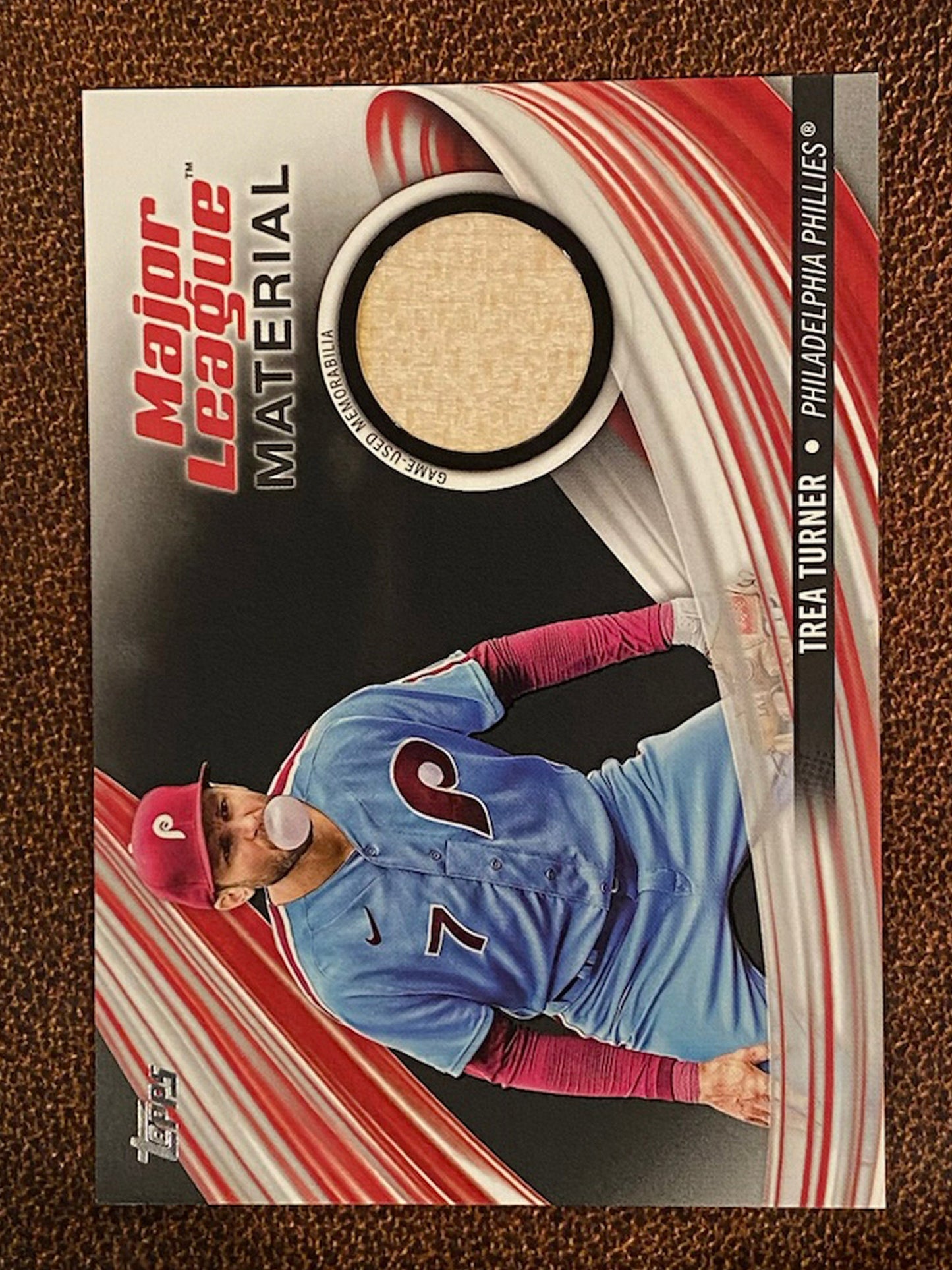 Trea Turner - 2023 Topps - Major League Material Game Used Bat RELIC /199 - Phillies