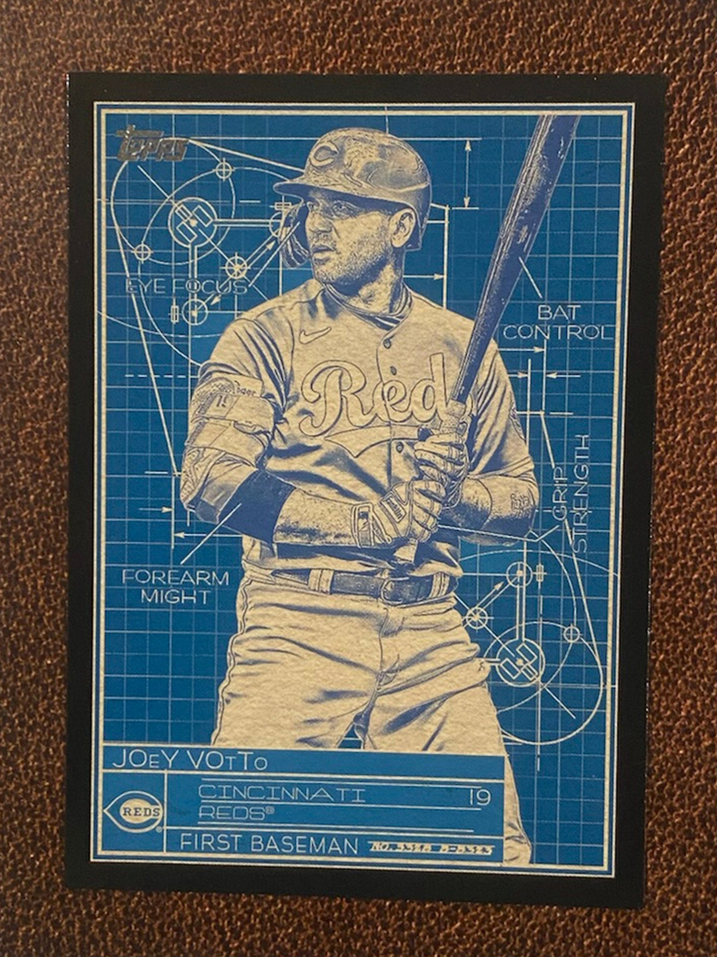 Joey Votto - 2024 Topps - Superstar Blueprint BLACK /299- Reds