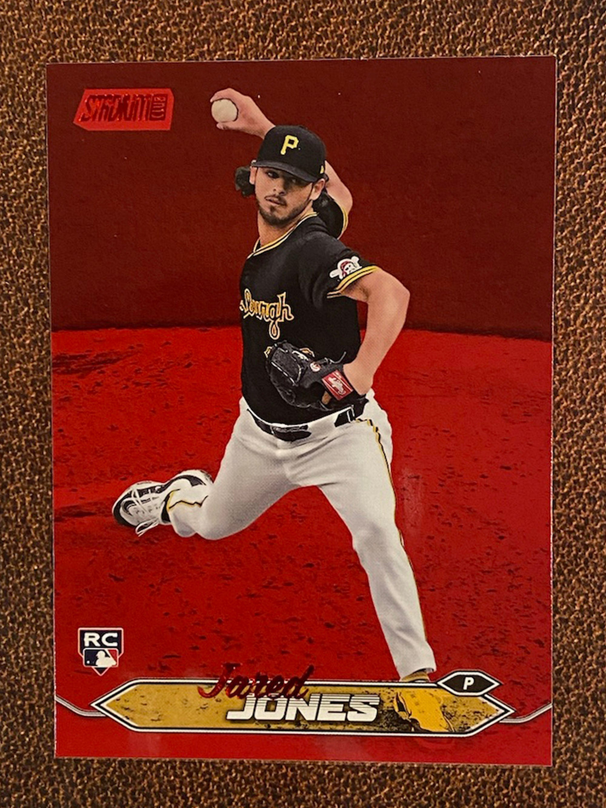 Jared Jones 2024 Topps Stadium Club Red Foil Pirates Western NY