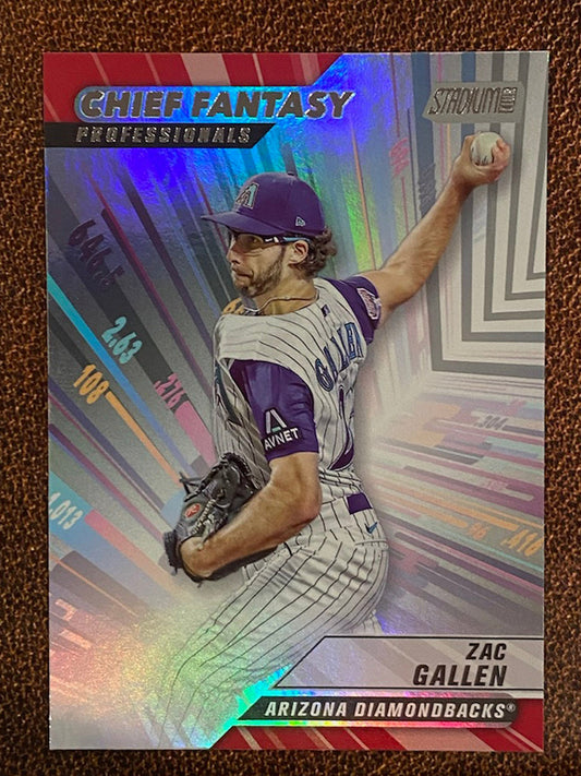 Zac Gallen - 2024 Topps Stadium Club - Chief Fantasy - Diamondbacks