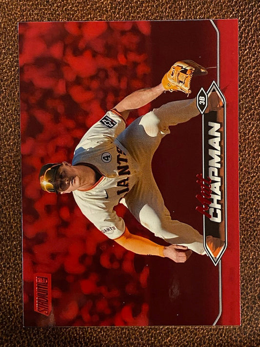 Matt Chapman - 2024 Topps Stadium Club - Red Foil - Giants