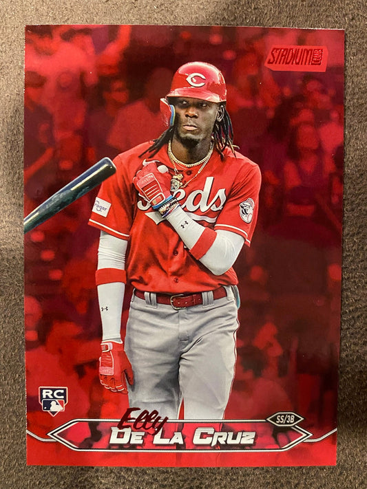 Elly De La Cruz -  2024 Topps Stadium Club - Red Foil - Reds