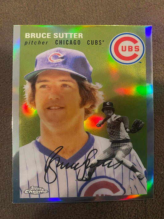 Bruce Sutter - 2023 Topps Chrome Platinum - Refractor - Cubs