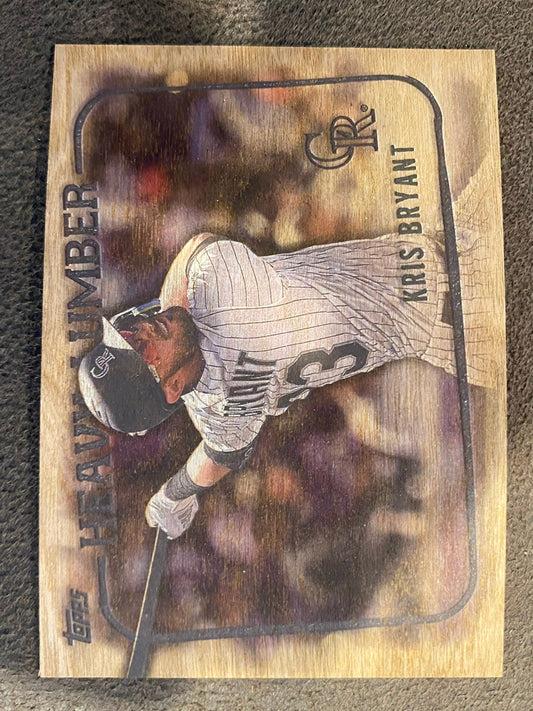 Kris Bryant -  2023 Topps Update - Heavy Lumber - Rockies