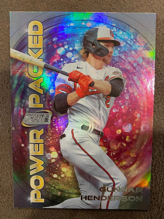 Gunnar Henderson - 2024 Topps Stadium Club - Power Packed - Orioles