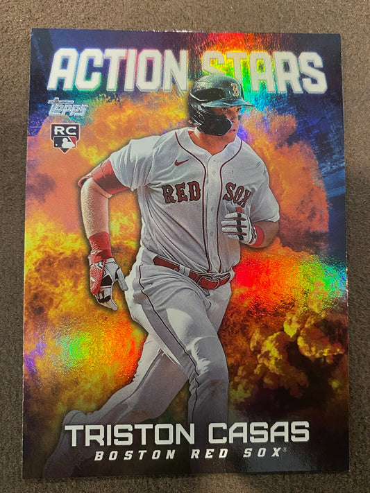 Triston Casas - 2023 Topps Update - Action Stars - Red Sox