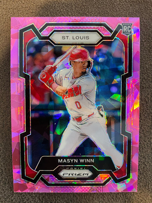 Masyn Winn - 2024 Panini Prizm - Pink Ice - Cardinals