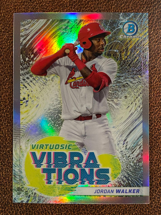 Jordan Walker - 2022 Bowman - Virtuosic Vibrations - Cardinals