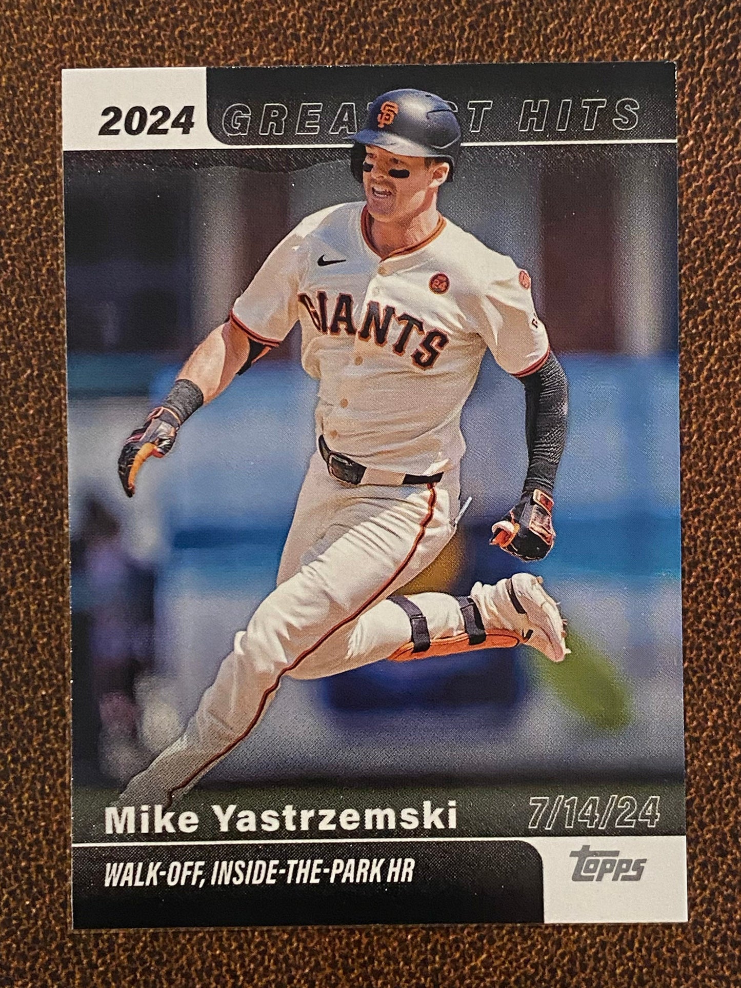 Mike Yastrzemski - 2025 Topps Series 1 - 2024 Greatest Hits - Giants