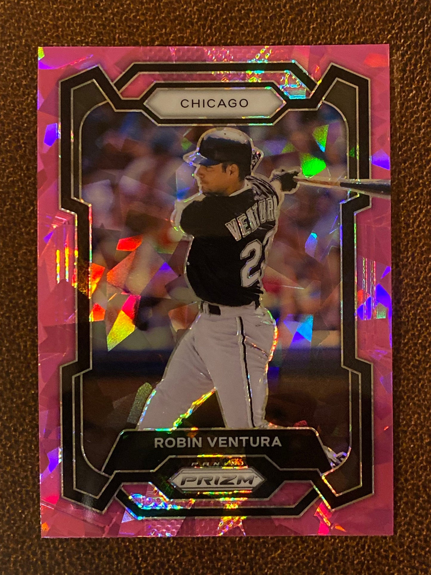 Robin Ventura - 2024 Panini Prizm - Pink Ice Mega - White Sox