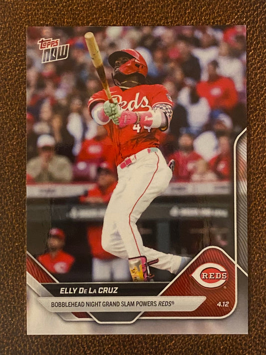 Elly De La Cruz - 2025 Topps Now - No. 63 (PR: 2,386) - Reds