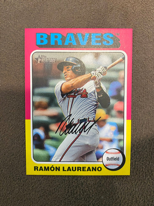 Ramon Laureano - 2024 Topps Heritage High Number - Mini - Braves