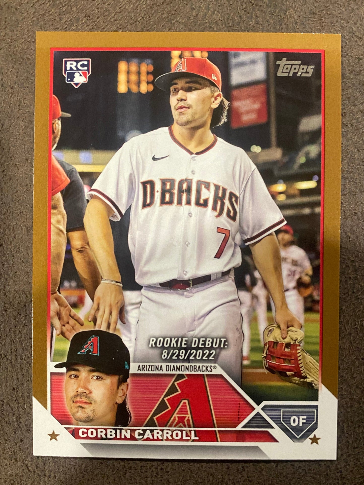 Corbin Carroll - 2023 Topps Update - Gold /2023 - Diamondbacks