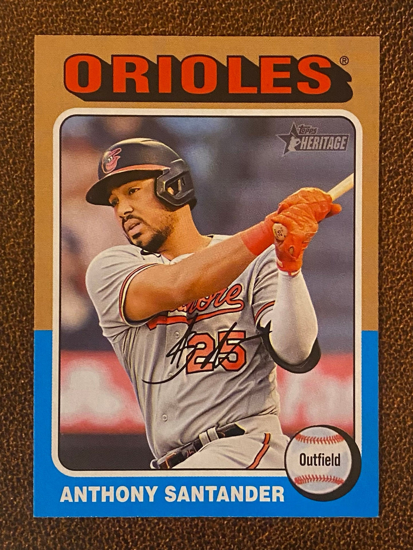 Anthony Santander - 2024 Topps Heritage - Low Number Short Prints - Orioles