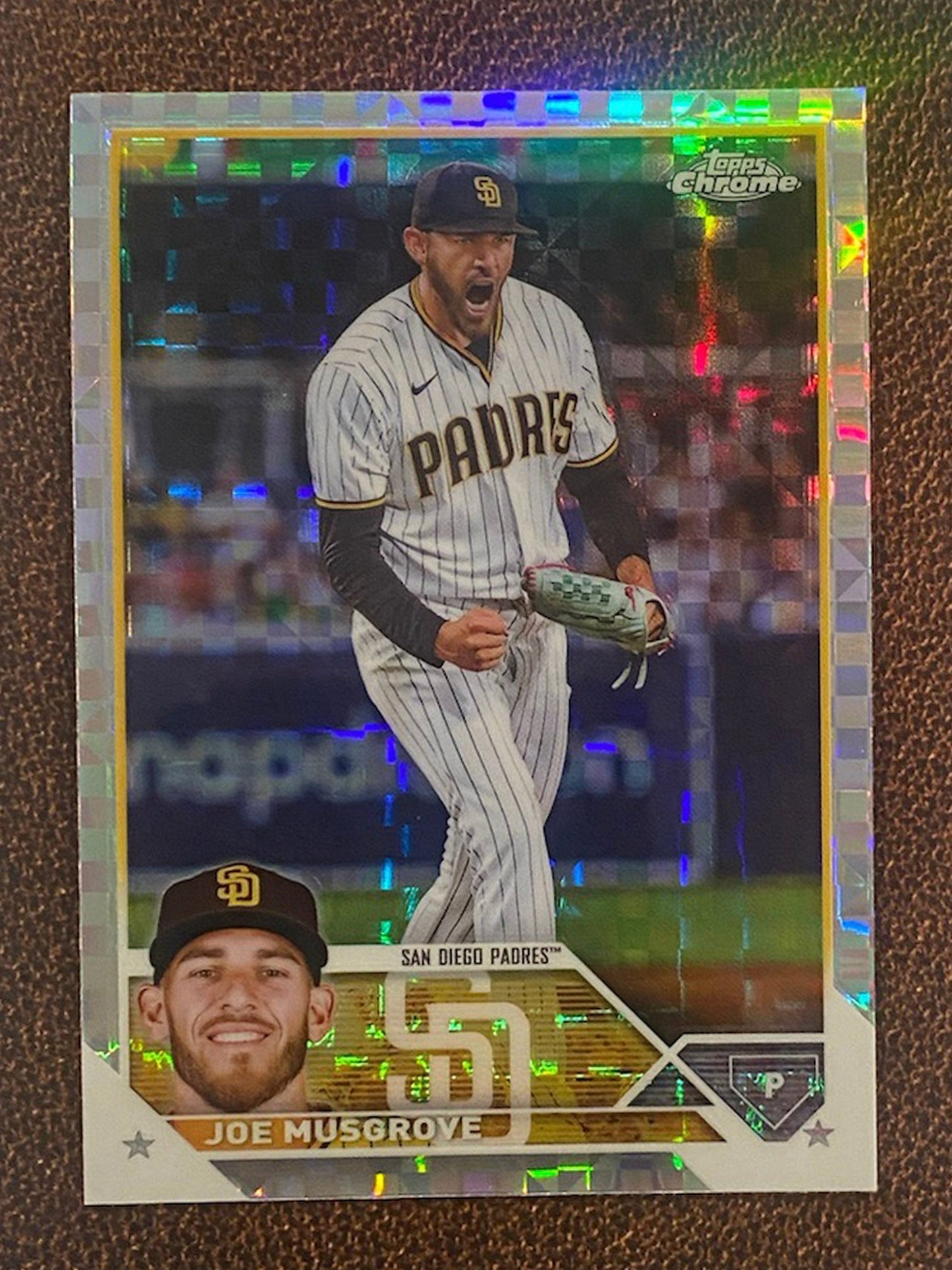 Joe Musgrove - 2023 Topps Chrome - XFractors - Padres