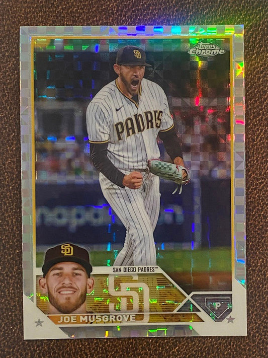 Joe Musgrove - 2023 Topps Chrome - XFractors - Padres