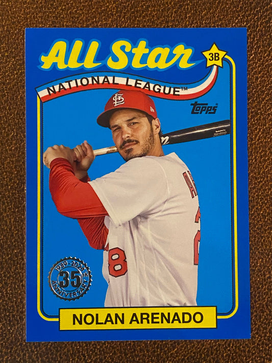 Nolan Arenado - 2024 Topps Series 2 - 1989 All Star BLUE - Cardinals