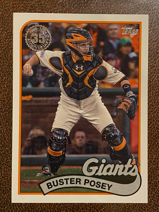 Buster Posey - 2024 Topps Series1 - 1989 Inserts - Giants
