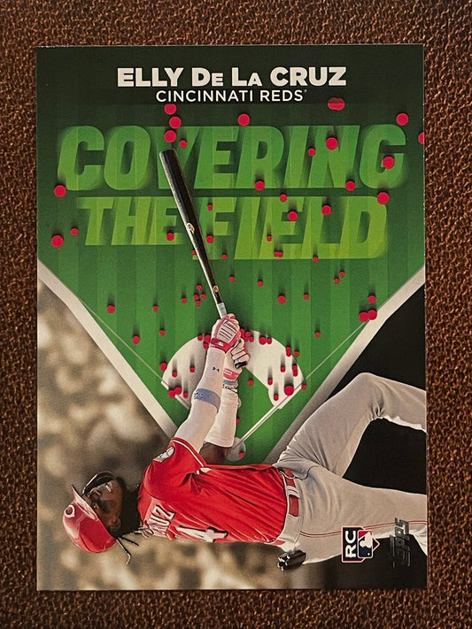 Elly De La Cruz - 2024 Topps Series 2 - Covering the Field Insert - Reds