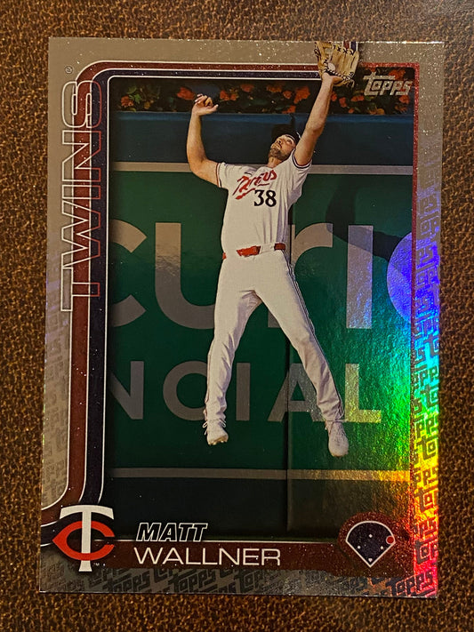Matt Wallner - 2025 Topps Series 2 - Fanatics Exclusive Topps Foil Border - Twins