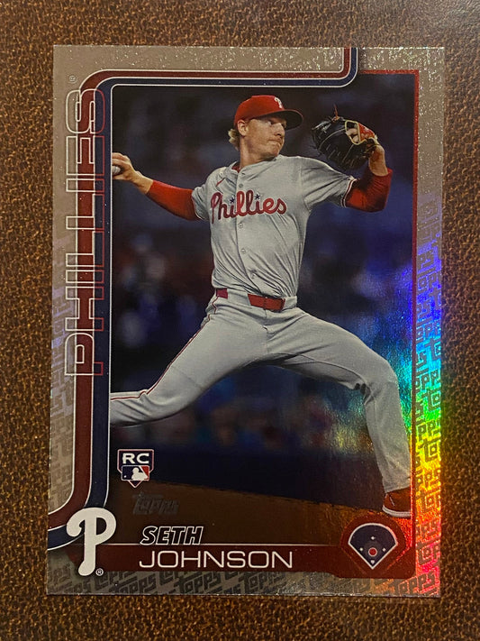 Seth Johnson - 2025 Topps Series 2 - Fanatics Exclusive Topps Foil Border - Phillies