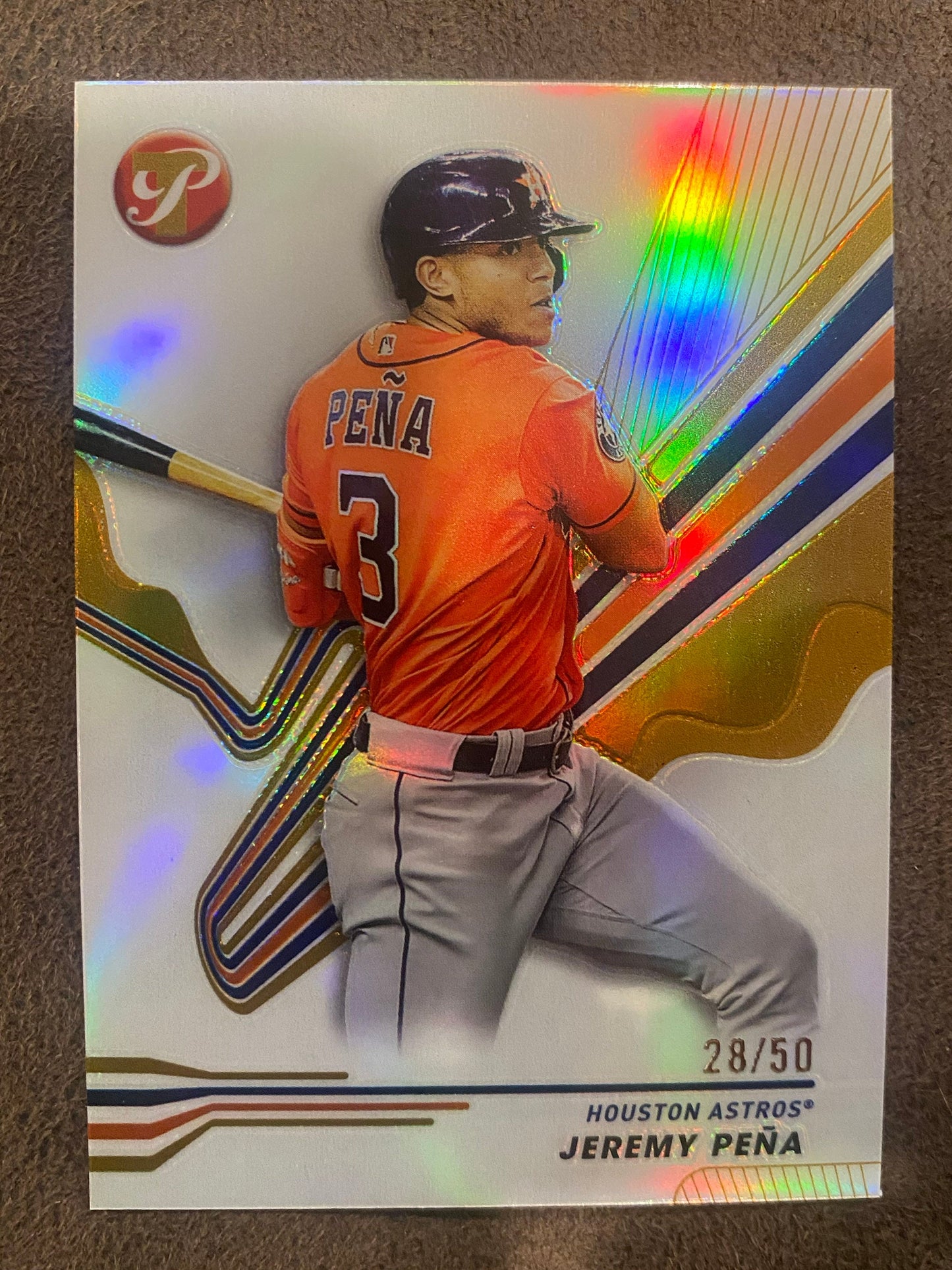 Jeremy Pena - 2024 Topps Pristine - Gold /50 - Astros