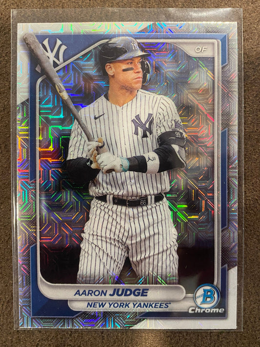 Aaron Judge - 2024 Bowman Chrome - Mojo - Yankees