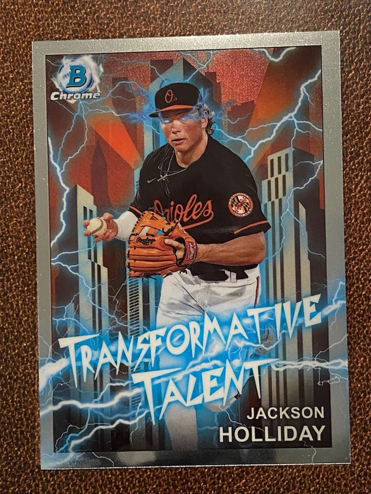 Jackson Holliday - 2023 Bowman Chrome - Transformative Talent - Orioles