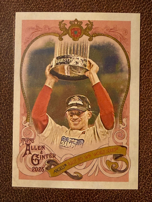 David Eckstein - 2025 Allen & Ginter - Sweet Victory - Angels