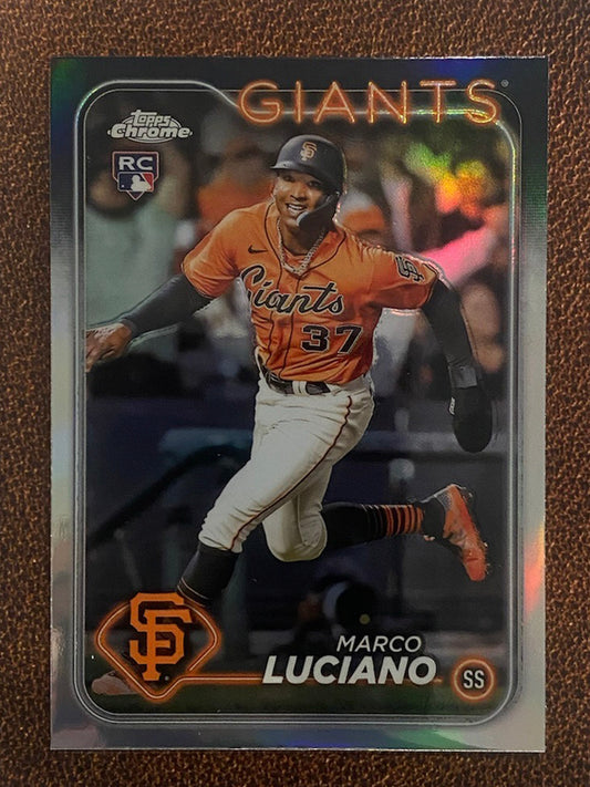 Marco Luciano - 2024 Topps Chrome - Refractor - Giants