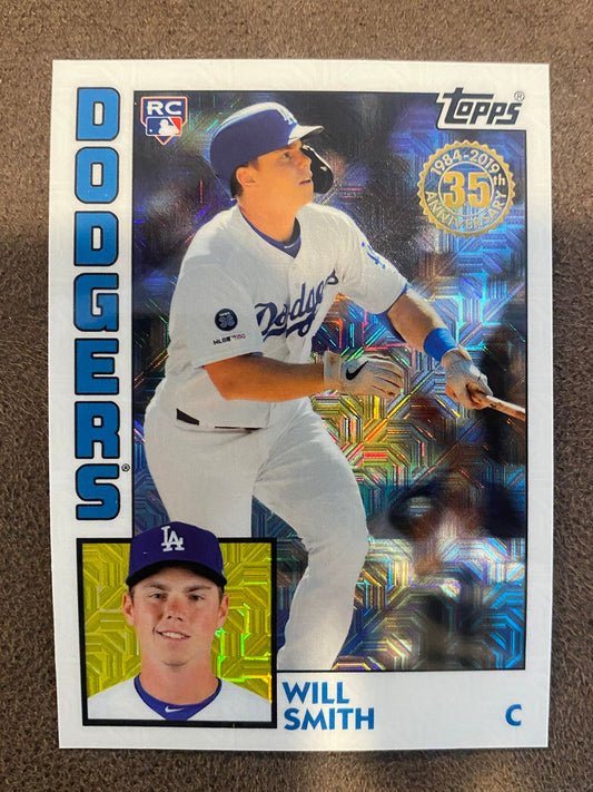 Will Smith - 2019 Topps Update - Rookie Mojo Refractor - Dodgers