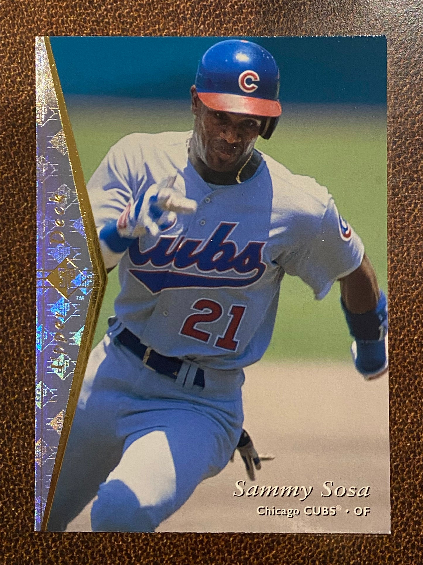 Sammy Sosa - 1995 Upper Deck SP - Silver Parallel - Cubs
