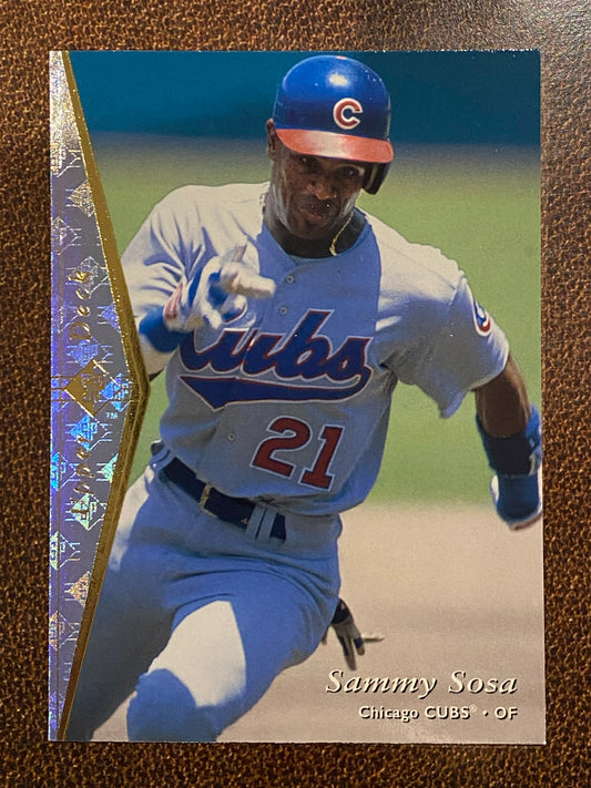 Sammy Sosa - 1995 Upper Deck SP - Silver Parallel - Cubs