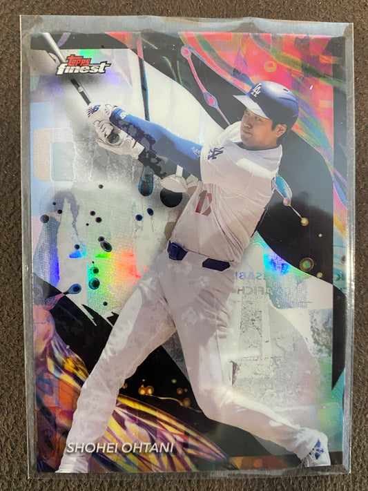 Shohei Ohtani - 2024 Topps Finest - Uncommon Refractor - Dodgers