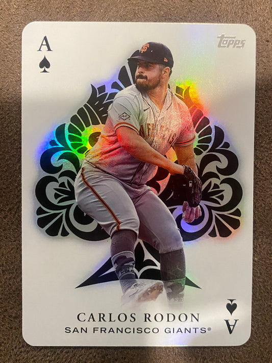 Carlos Rodon - 2023 Topps Series 1 - All Aces Insert - Giants