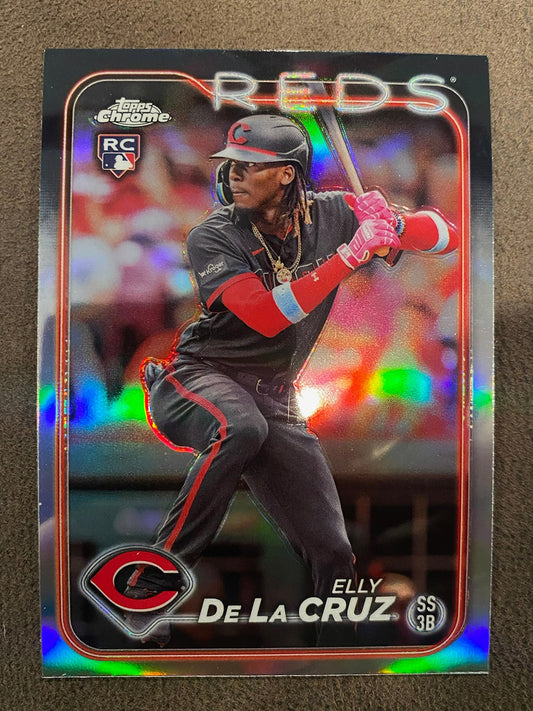 Elly De La Cruz - 2024 Topps Chrome - Rookie Refractor - Reds