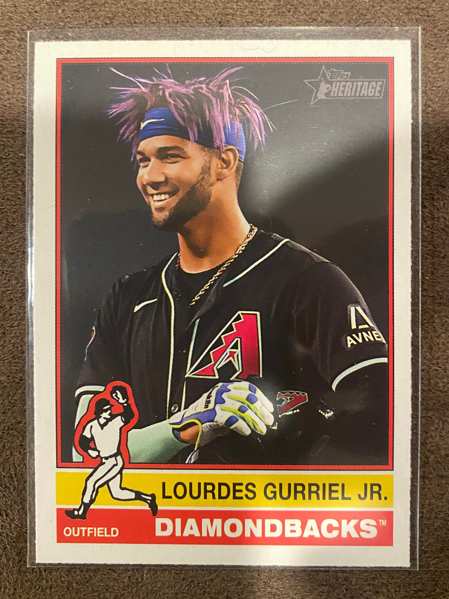 Lourdes Gurriel Jr. - 2025 Topps Heritage - Image Variation - Diamondbacks