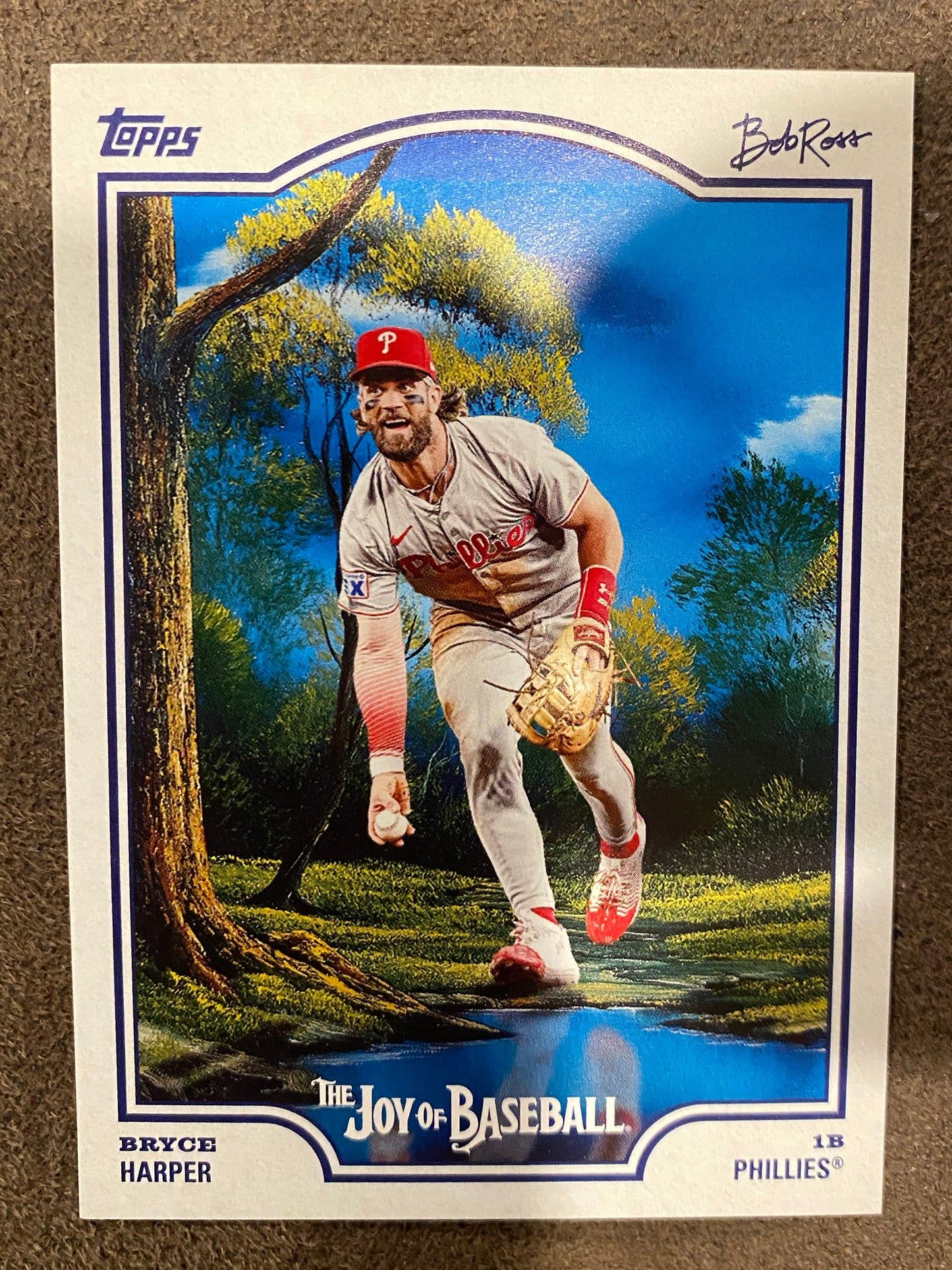 Bryce Harper - 2025 Bob Ross - Beauty is Everywhere SP - Phillies