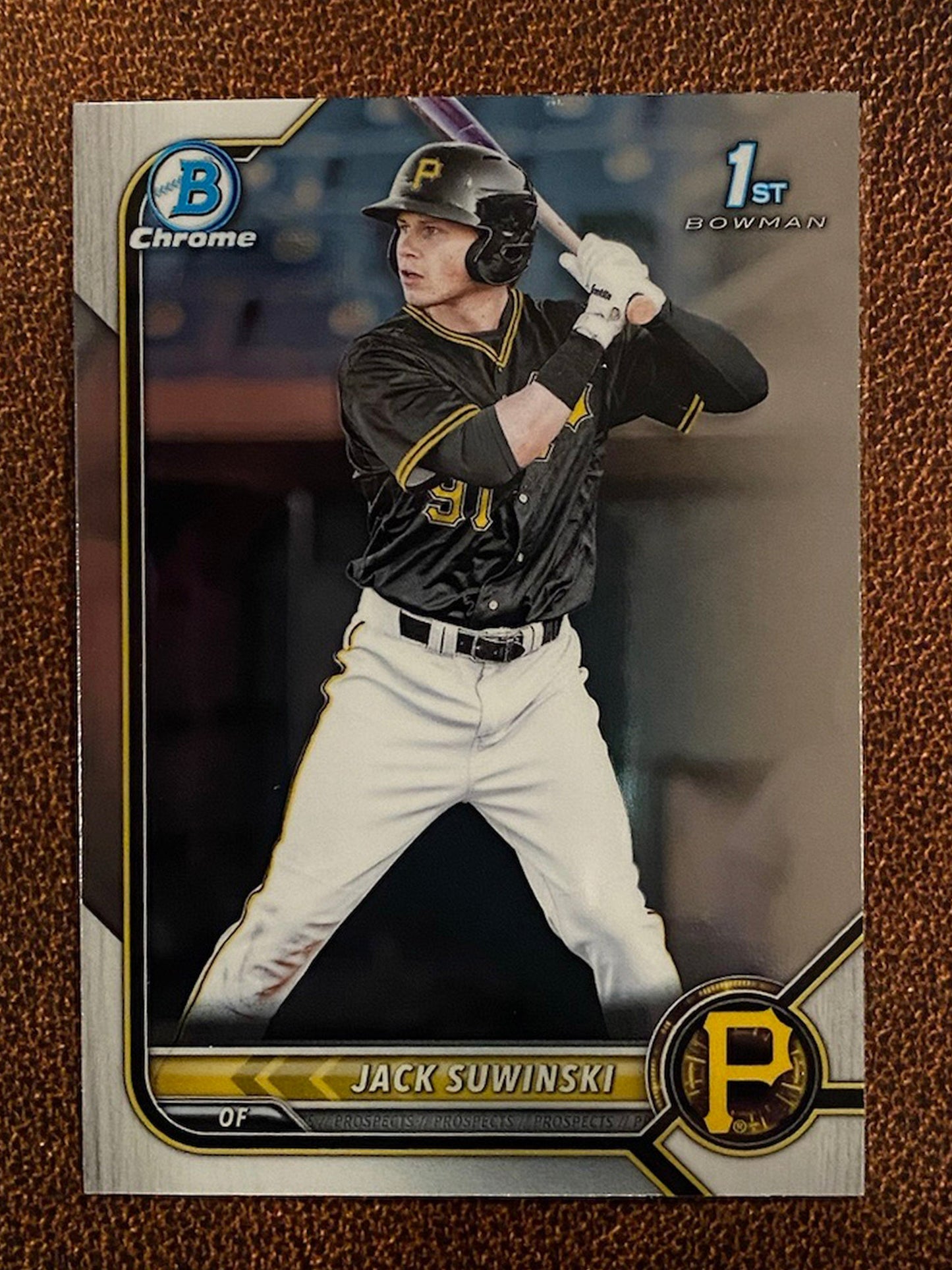 Jack Suwinski - 2022 Bowman - 1st Chrome - Pirates