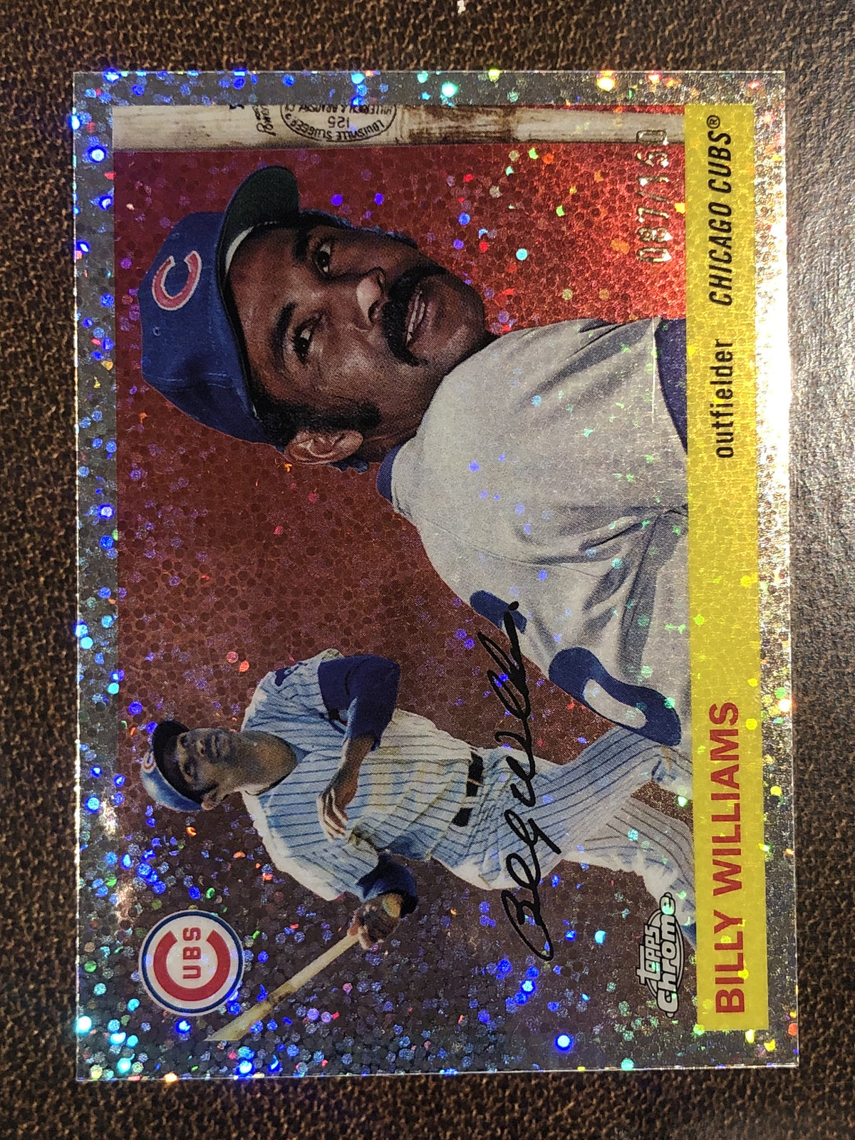 Billy Williams - 2025 Topps Chrome Platinum - Speckle /150 - Cubs