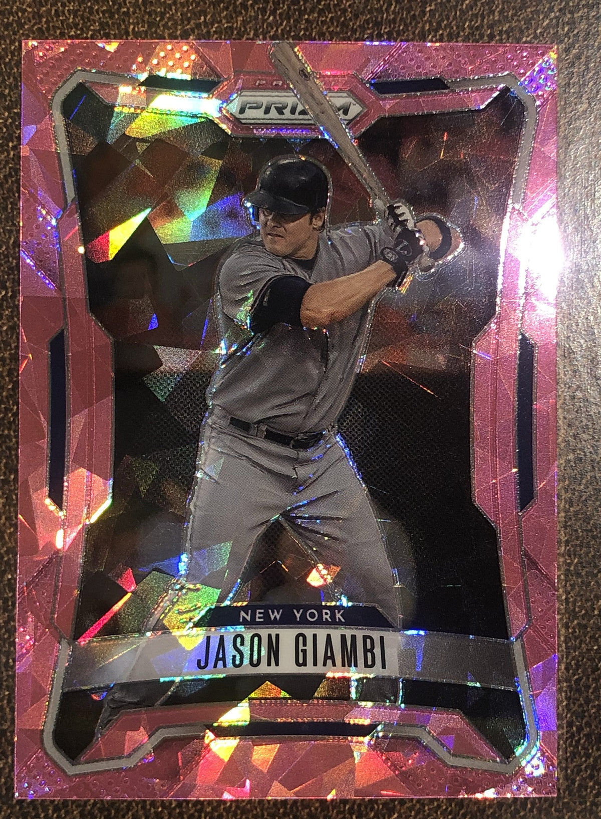 Jason Giambi - 2026 Panini Prizm - Pink Ice - Yankees