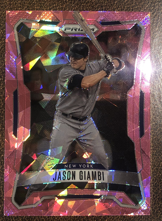 Jason Giambi - 2026 Panini Prizm - Pink Ice - Yankees