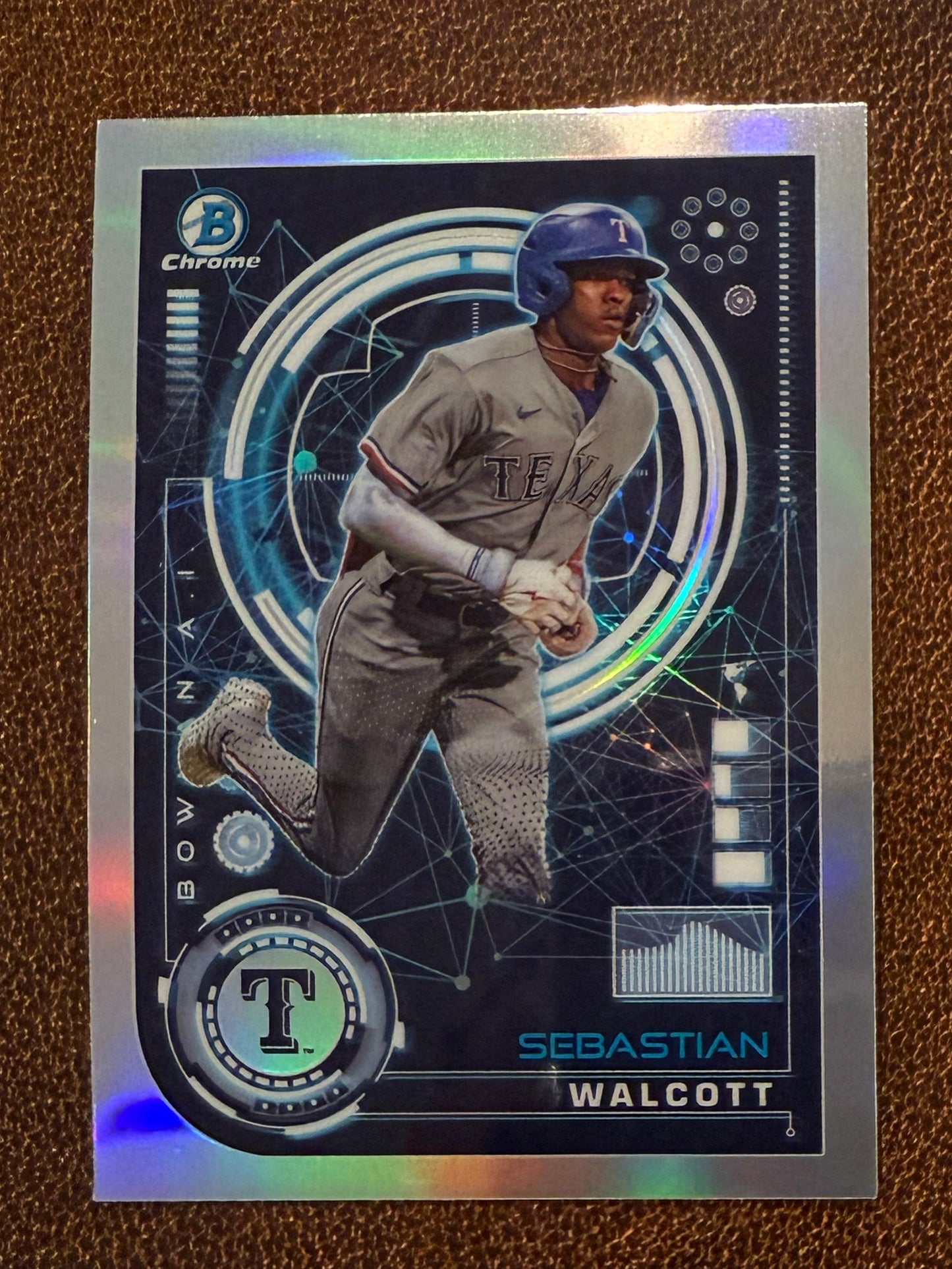 Sebastian Walcott - 2024 Bowman - Bowman AI - Rangers