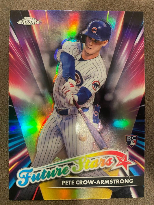 Pete Crow Armstrong - 2024 Topps Chrome Update - Future Stars - Cubs