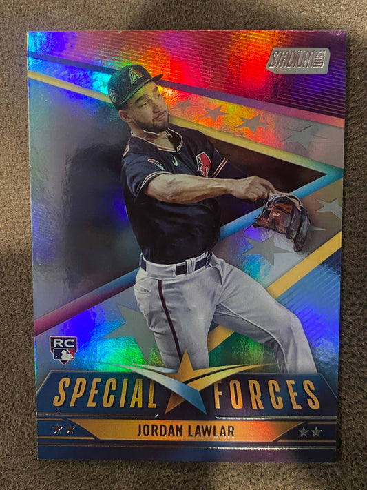 Jordan Lawlar - 2024 Topps Stadium Club - Special Forces - Diamondbacks