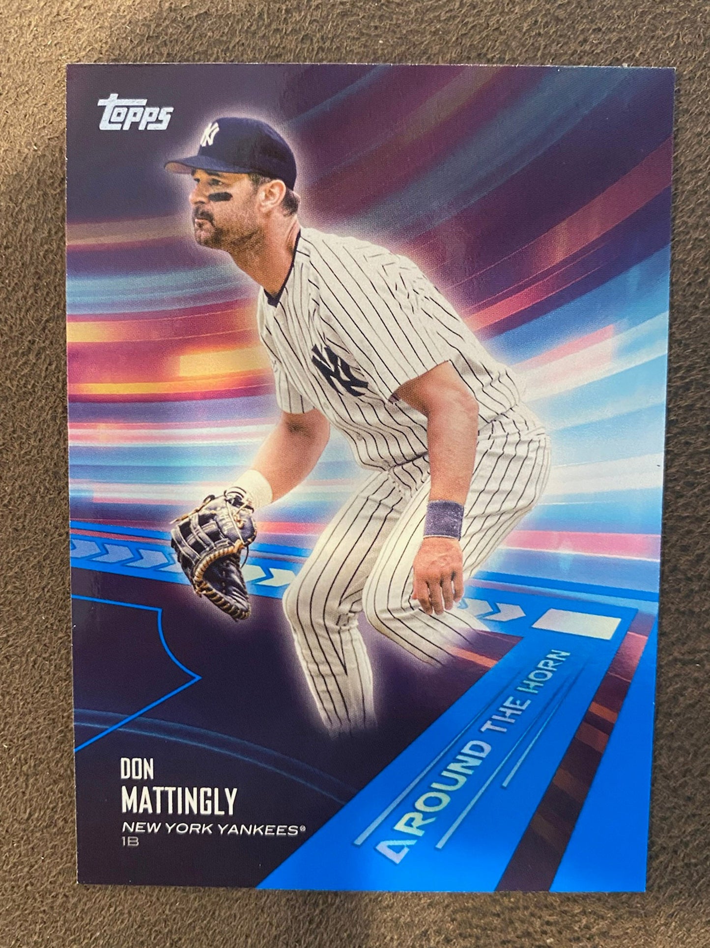 Don Mattingly -  2024 Topps Series 2 - Around the Horn BLUE - Yankees