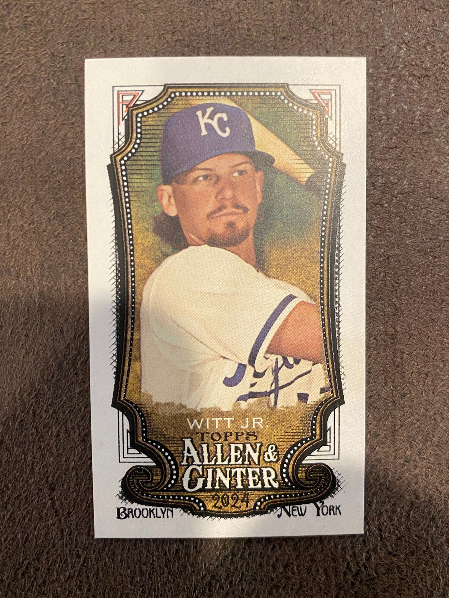 Bobby Witt Jr. - 2024  Allen and Ginter - Mini - Royals