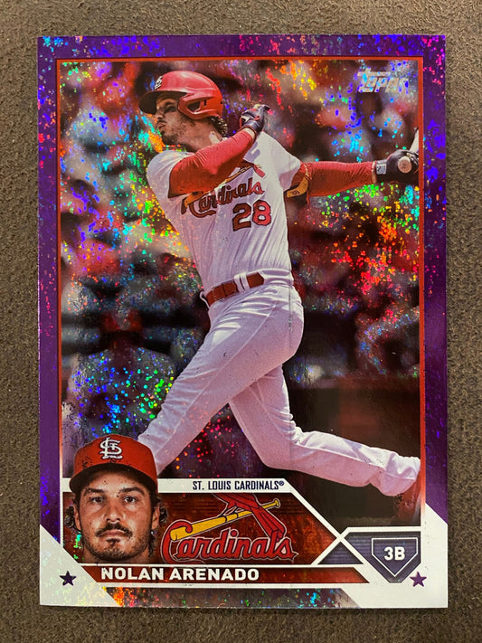 Nolan Arenado - 2023 Topps Update - Purple /799 - Cardinals